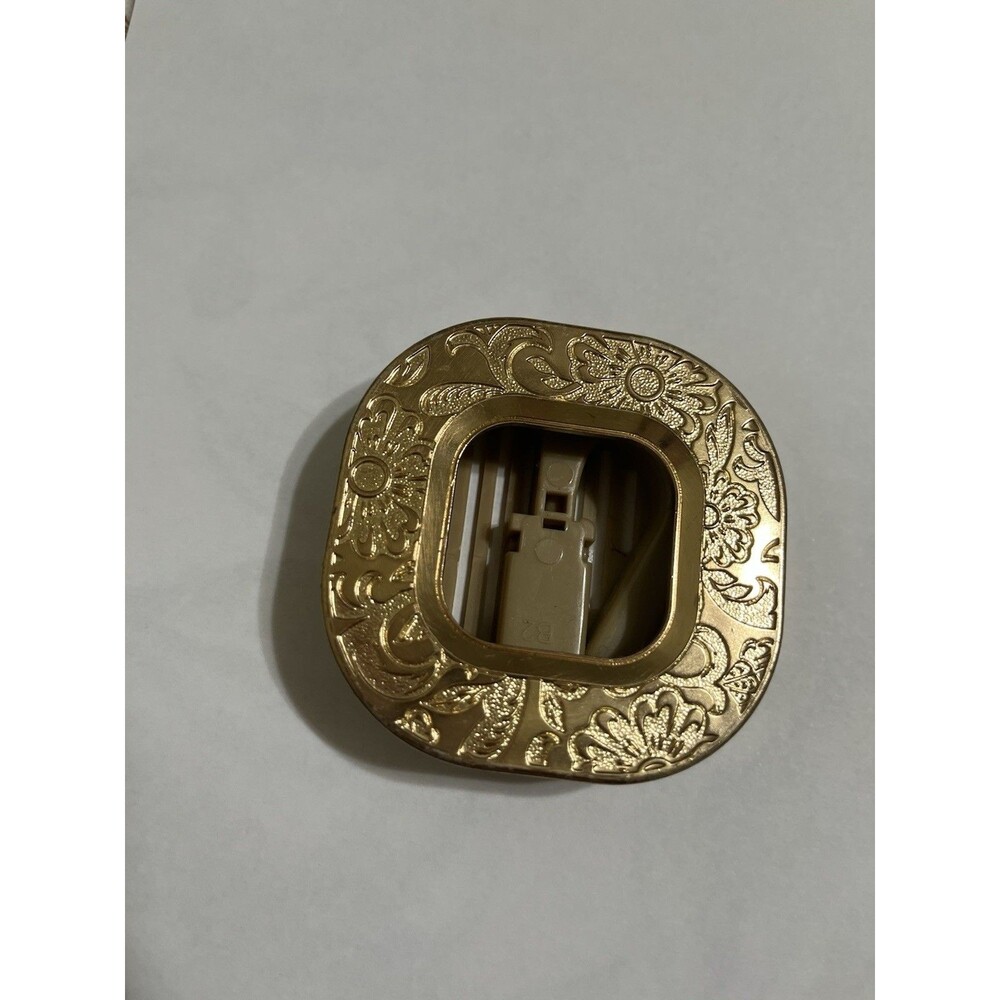 Bath And Body Works Car Air Freshener Clip Gold Leaf Floral